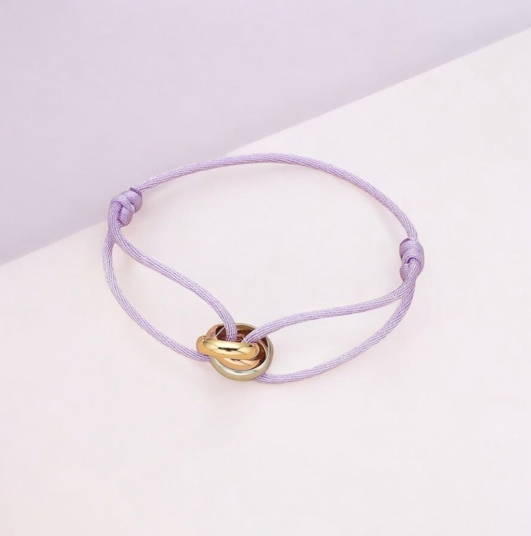 LR Armband Lila