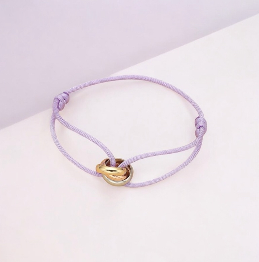 LR Armband Lila